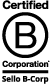 Certificado Bcorp de Teterum por ser empresa de impacto social