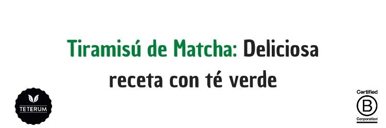 tiramisu de matcha receta