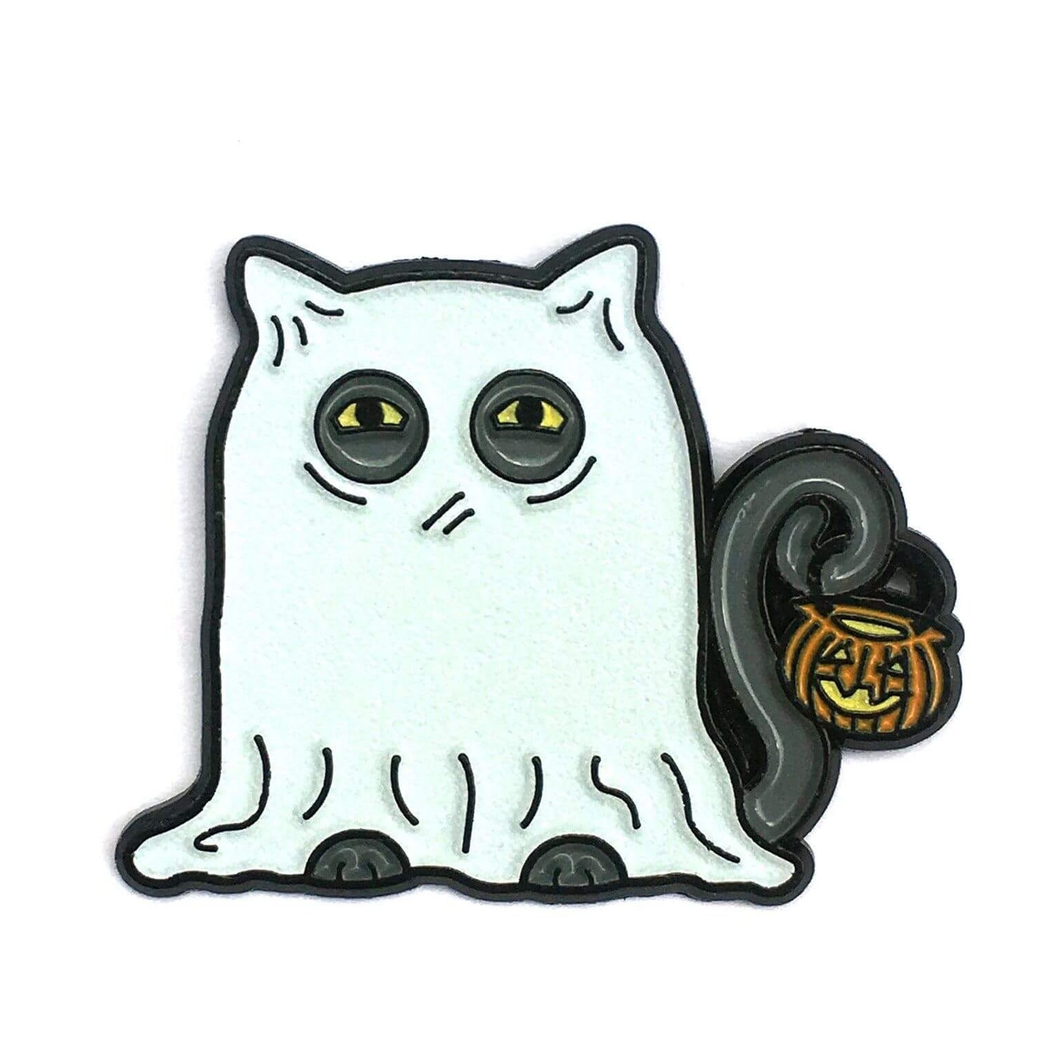 Spooky Kitty Enamel Pin Kolorspun