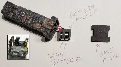 Changing LR44 batteries