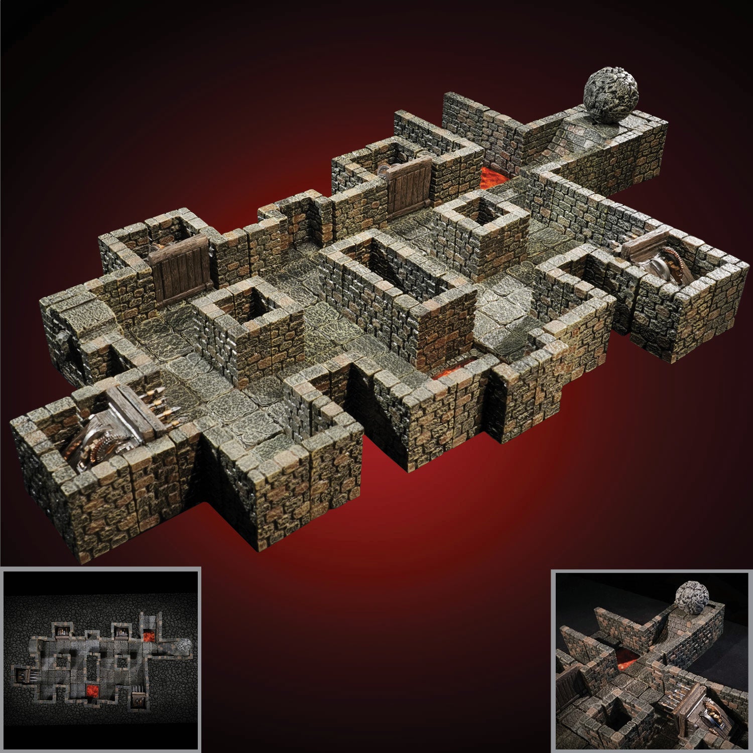 Encounter 11: Doomroller's Labyrinth (Painted)