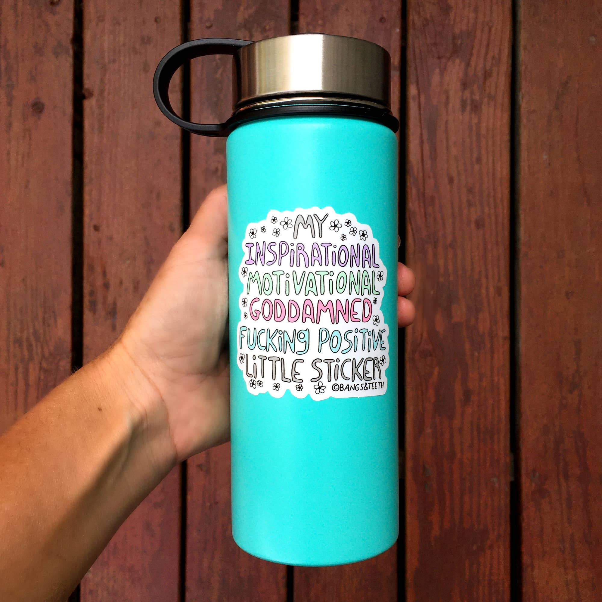 Weatherproof Vinyl Stickers for Water Bottles