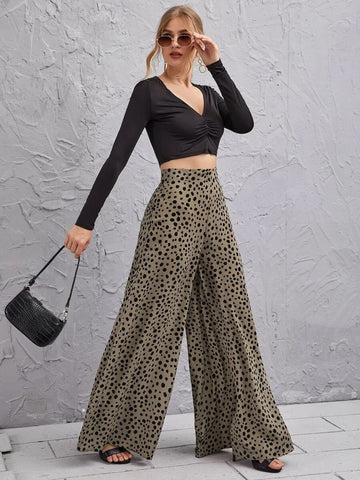 trouser designs: palazzo pants