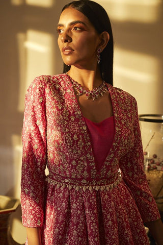 jacket with lehenga - ethnic indian wear