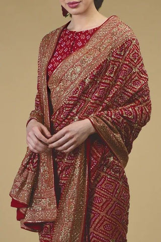 saree types - bandhani