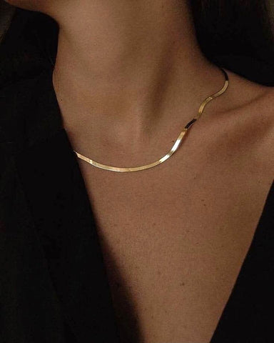 chain design for women- herringbone