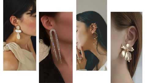 trendy jewellery - earrings