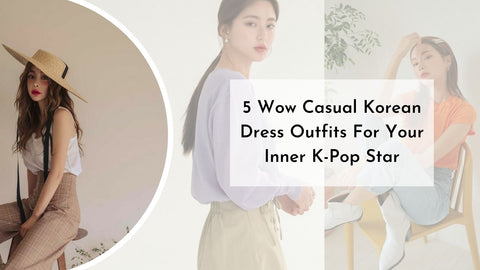casual Korean dress outfits : cover