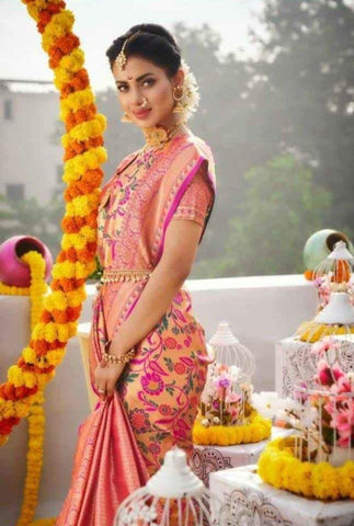 paithani saree designs for wedding