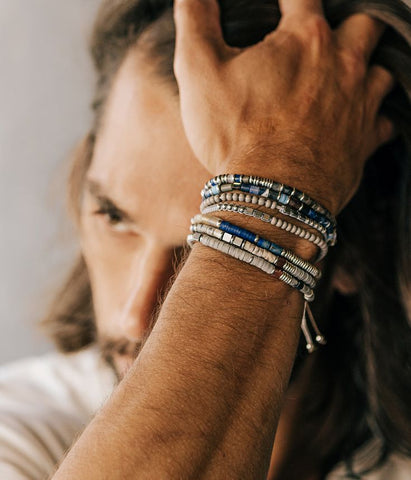 men's bracelets : beaded