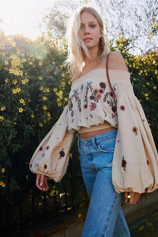 boho chic look : tops