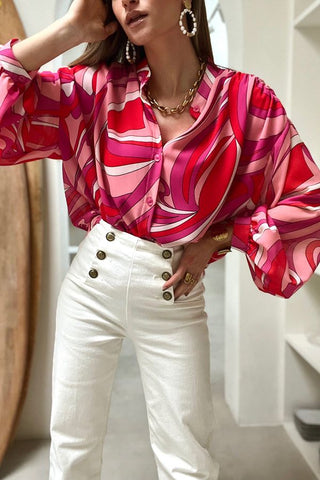 shirt for party wear : bold pattern