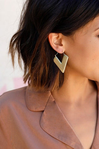 Formal Earrings : geometric