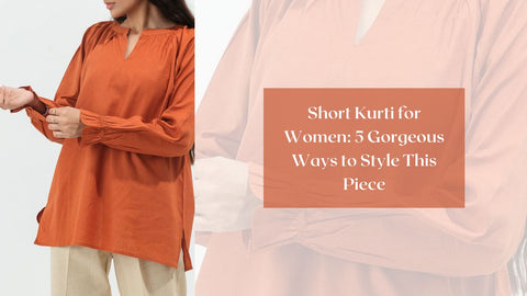 Short kurti for women : cover
