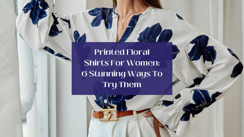 printed floral shirts women: cover
