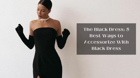 black dress: cover