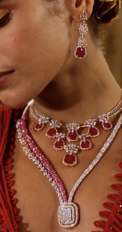 Diwali jewellery : gemstone
