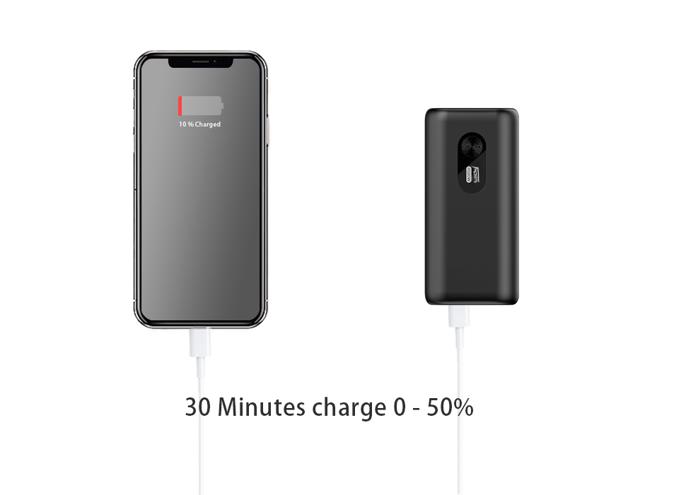 PD 20W Fast Charging Mini Power Bank Portable