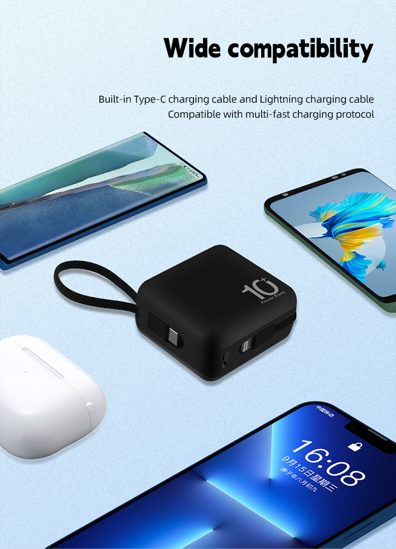 Small Square Portable Power Bank
