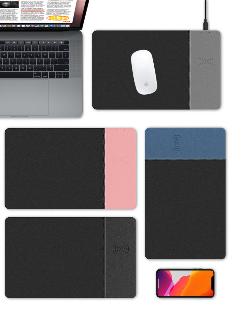 Wireless Charging Rubber Mouse Pad