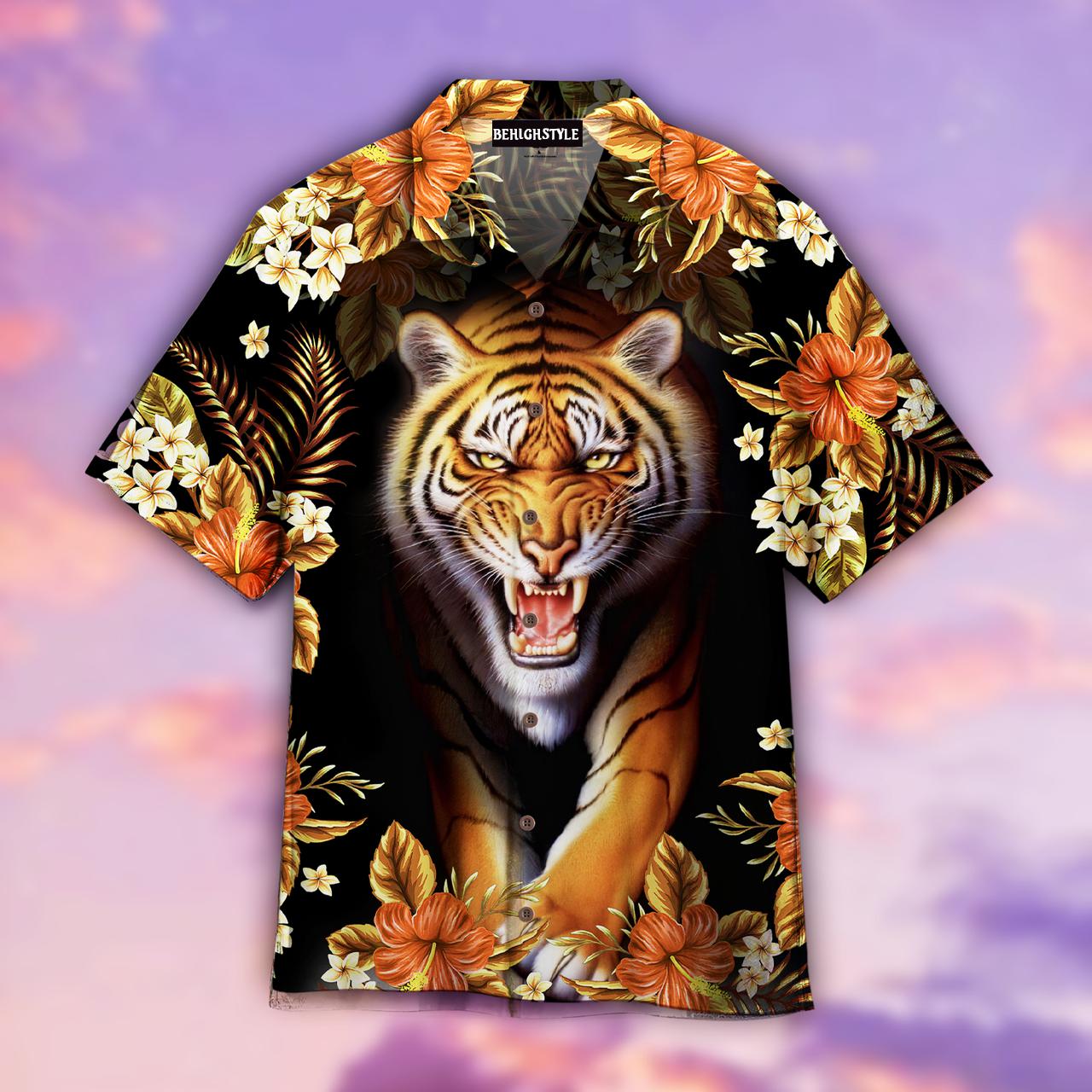 Tiger Hawaiian Shirt | Hw2717