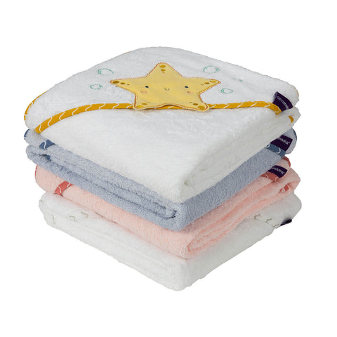 ClevaMama Cotton Extra Large Apron Baby Bath Towel