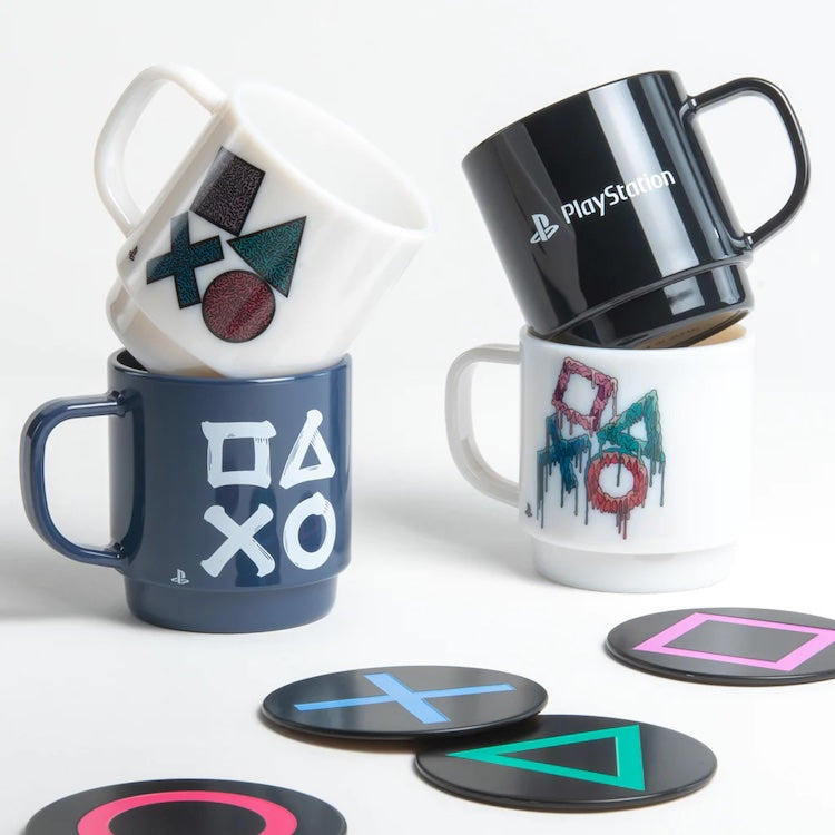 PlayStationを象徴するマークがポップでユニークなデザインに！エコマグカップ