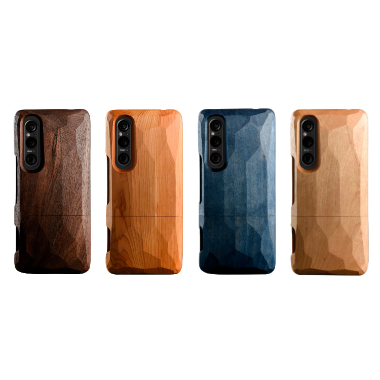 Real Wood Case for Xperia 1 V / 1 IV 平彫 – GRAPHT OFFICIAL STORE