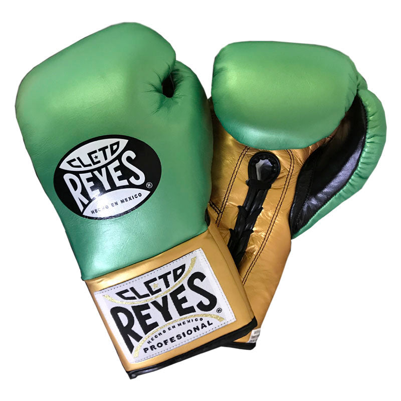 Guantes Cleto Reyes oficiales Safetec de pelea en piel