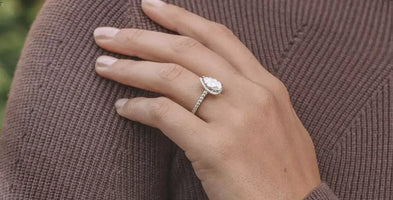 Cullen Jewellery Engagement Ring on hand