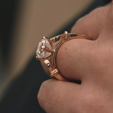 Cullen Jewellery Rose Gold Engagement Ring