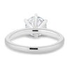 Gabrielle – 6 Claw Solitaire - 18k White Gold
