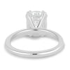 Helena – Elongated Cushion Solitaire with Triple-Split Claws - 18k White Gold