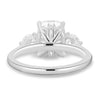 Charmaine - Elongated Cushion Trilogy - 18k White Gold