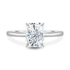 Carly – Radiant Solitaire - 18k White Gold