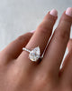 Jordanna – 5 Claw Pear Pavé Solitaire with Hidden Halo Lifestyle Image