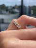 Betty - Bezel Set Oval Wedding Ring Lifestyle Image