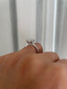 Wendy - 4 Claw Elongated Cushion Solitaire Lifestyle Image