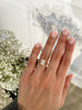 Kelsey - Trellis Elongated Cushion Solitaire Lifestyle Image