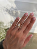 Candice - Double Band Pear Solitaire Lifestyle Image