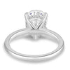 Nienna - 5 Claw Pear Solitaire with Hidden Halo - 18k White Gold