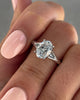 Blair - Oval Cathedral Solitaire Lifestyle Image