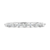 Chiara – Accent Stones Wedding Ring - 18k White Gold