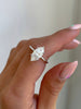 Zariyah - Marquise Solitaire with 6 Claw Setting and Hidden Halo Lifestyle Image