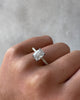 Annika - Elongated Cushion Cut with Hidden Halo Lifestyle Image