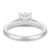 Georgia – 4 Claw Cathedral Round Solitaire - 18k White Gold