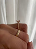 Bindi - Round Solitaire with Hidden Halo Lifestyle Image