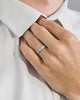 Jeremy Men’s Wedding Ring Lifestyle Image