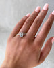 Annika - Elongated Cushion Cut with Hidden Halo Lifestyle Image