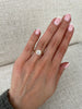 Rosie – 4 Claw Cushion Solitaire Lifestyle Image